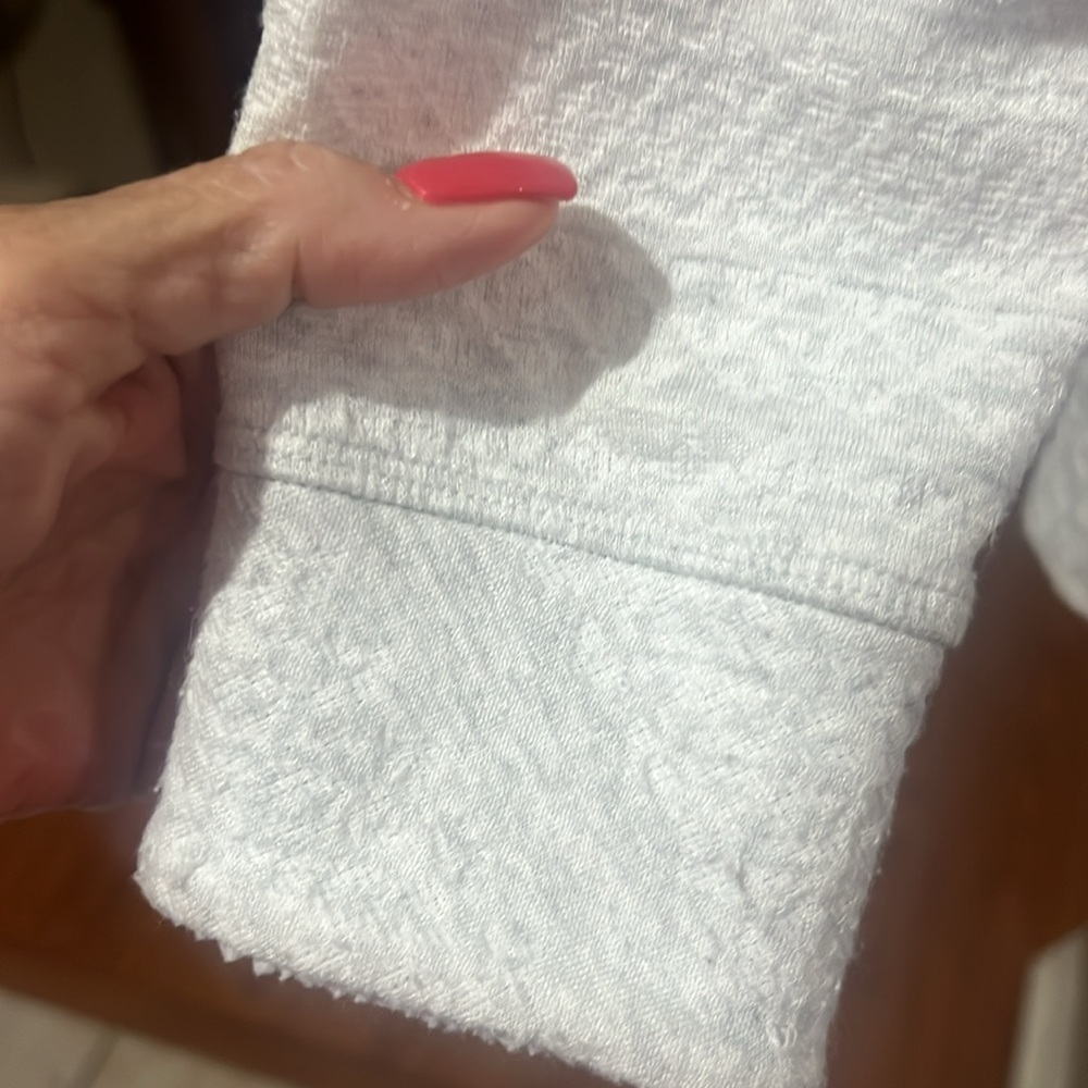 T By Talbots Mock Turtleneck Off White Long Top - image 4